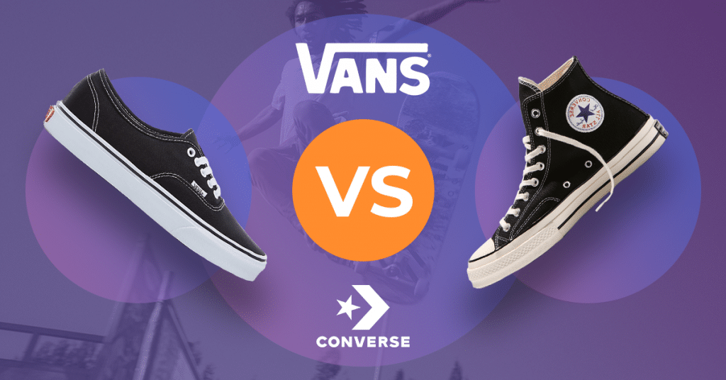 vans or converse for walking