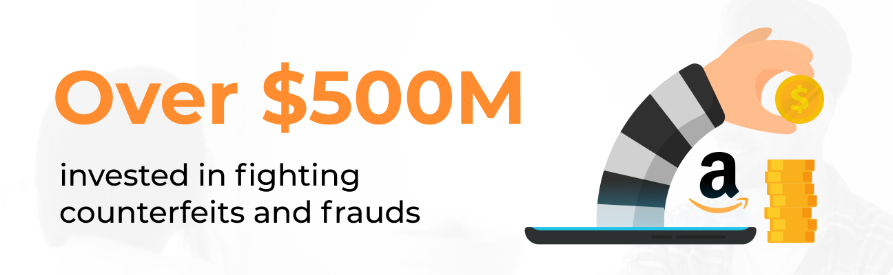 Over 500 Million Dollars are spent trying to fight product fraud